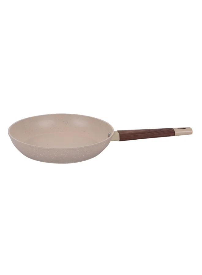 بارفيت مقلاة ألومنيوم مطروق كريمي وبني 28 سم HS-9501 28CM